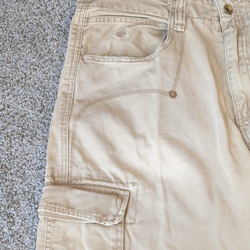 Roca Wear men's beige size 36 cargo pants - Picture 8 of 16